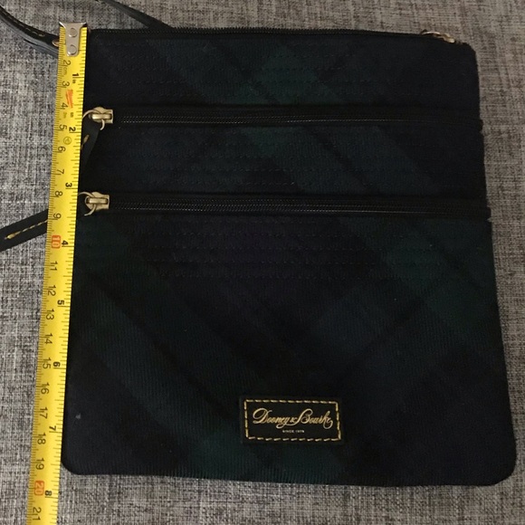 Dooney & Bourke Green Tartan Cross Body - Picture 2 of 5
